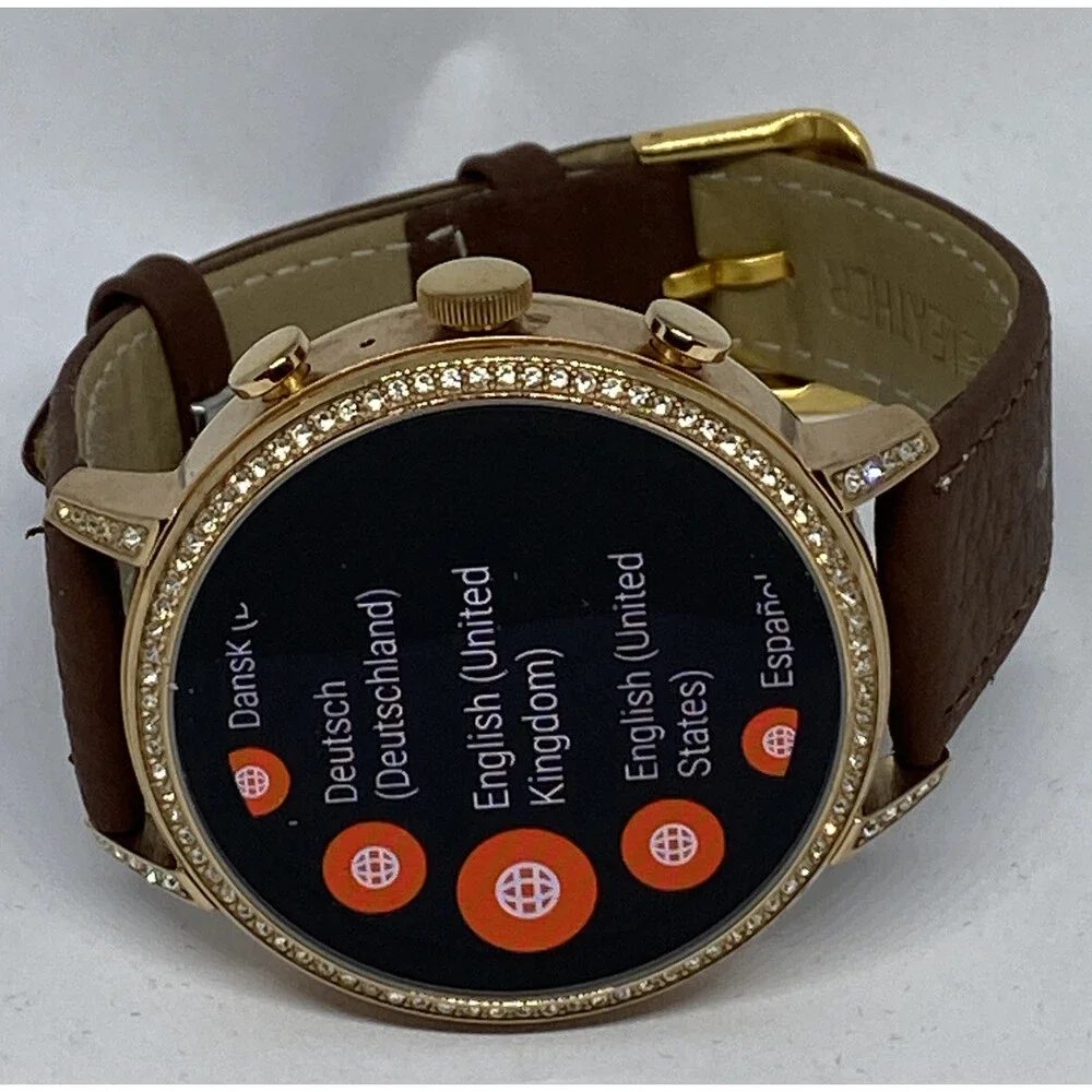 Fossil Gen 4 Authentic Digital Dial Smart Watch Custom Band FTW6011 LT439